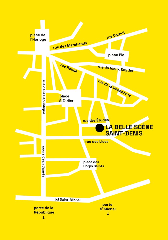 PLAN - La belle scène saint-denis 